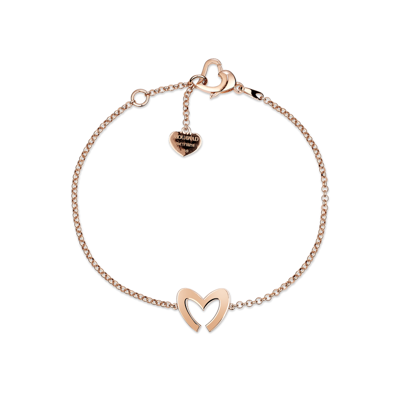 Love M Bracelet with single M motif