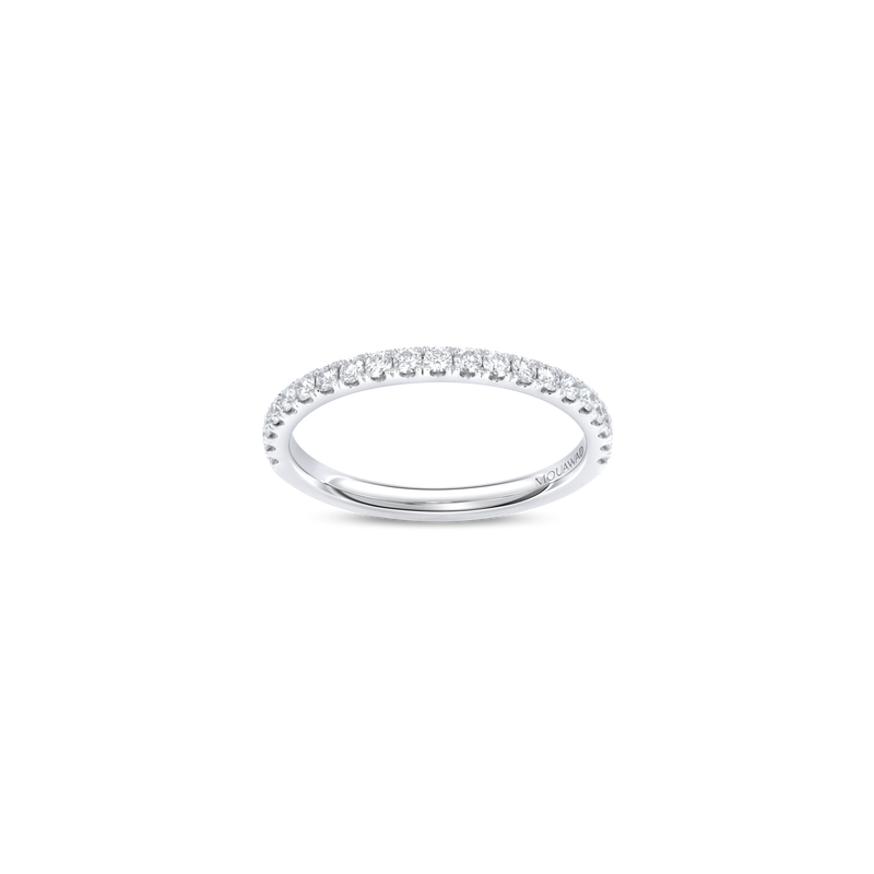 Diamond Essentials Half Pavé Band