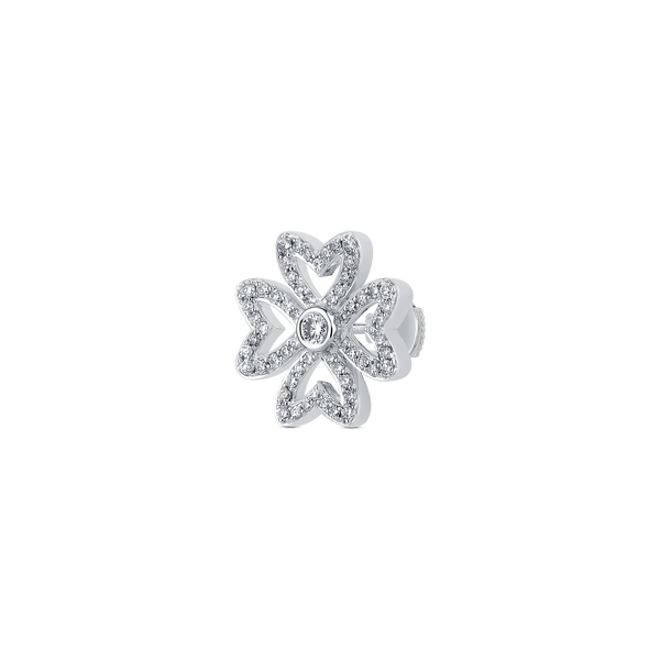 Love M Earrings with four M motifs