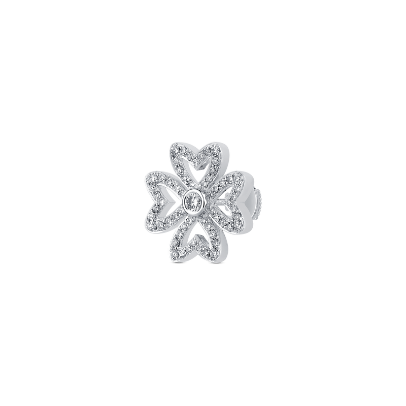 Love M Earrings with four M motifs