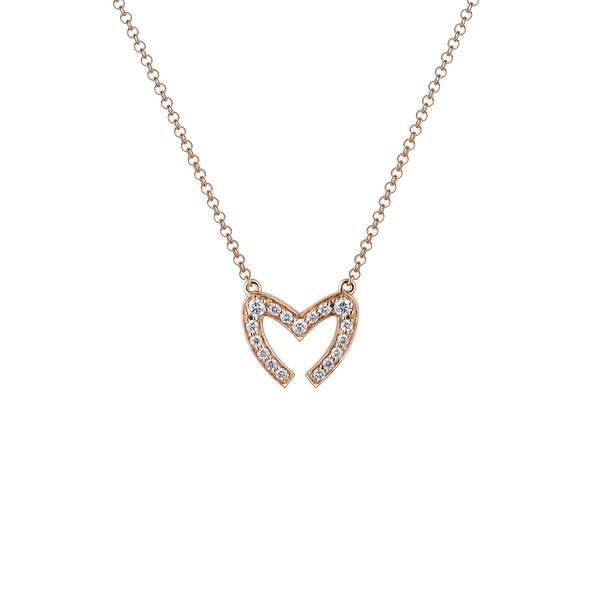 Love M Pendant with single M motif