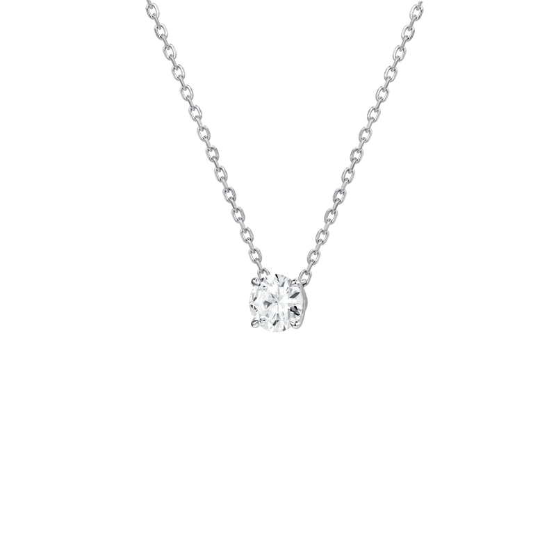 Diamond Essentials Unity Solitaire Round Pendant