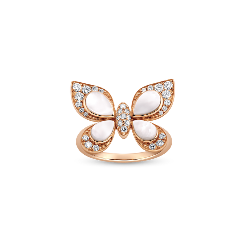Wings of Wonder Mother of Pearl Ring