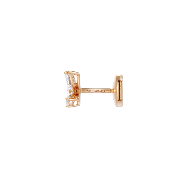 Quattro Vola Rose Gold Earrings