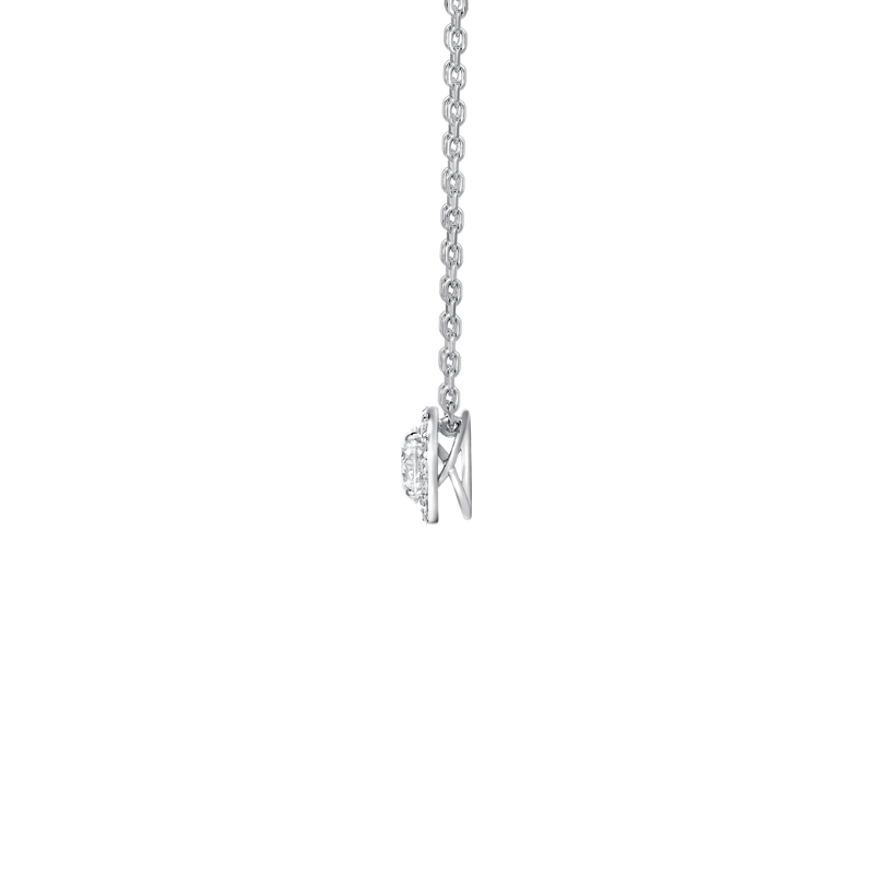Diamond Essentials Unity Round Halo Pendant