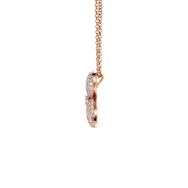 Flower of Eternity Rose Gold Pendant