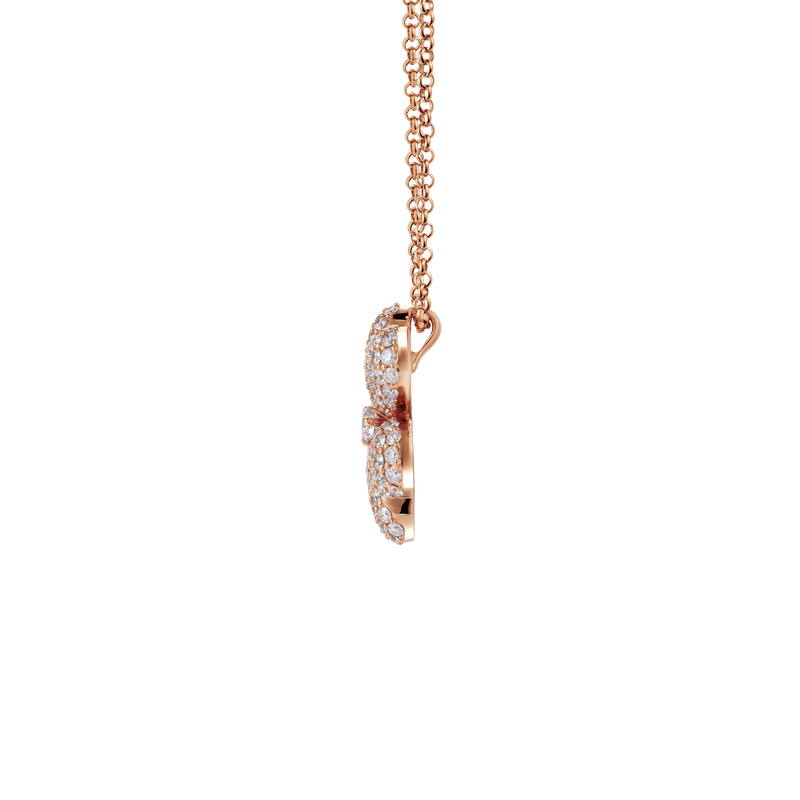 Flower of Eternity Rose Gold Pendant