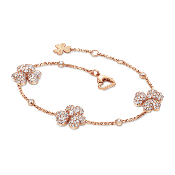 Flower of Eternity Rose Gold Bracelet